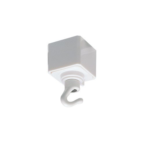 Track Syst & Comp-1 Cir Utility Hook For Track, L-Style in White (167|NT308WL)