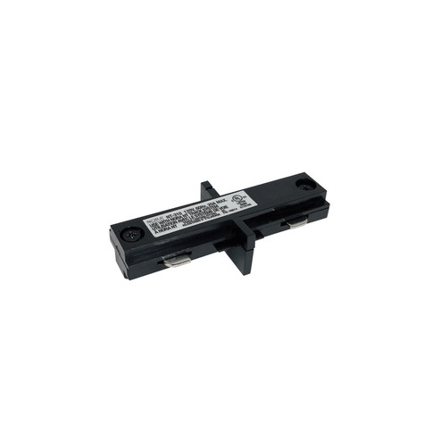 Track Syst & Comp-2 Cir Straight Connector, 2 Circuit Track in Black (167|NT2310B)