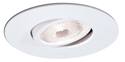 Rec Inc 4'' Trim 4'' Surface Adjustable Gimbal W/ Metal Trim in White (167|NS12W)