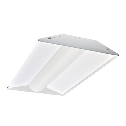LED Lay-In Cb Troffer 2X4 LED Center Basket Troffer, in White (167|NPTCBE24L4030AW)