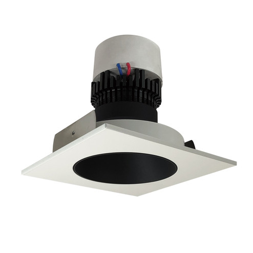 LED Pearl Recessed in Black Reflector / White Flange (167|NPR4SNDC40XBW)