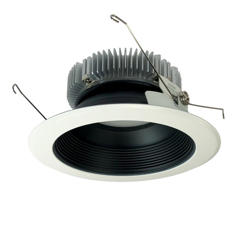 Rec LED Cobalt 6'' Hl Trim Baffle in Black / White (167|NLCB26521535BW)