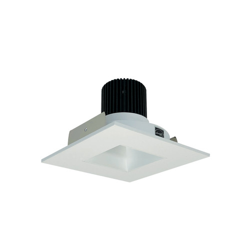 Rec Iolite 4'' Square Deep Square Regress in Matte Powder White Reflector / Matte Powder White Flange (167|NIO4SNDSQCDXMPW)