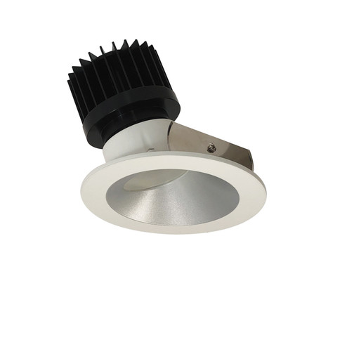 Rec Iolite LED Wall Wash in Haze Reflector / Matte Powder White Flange (167|NIO4RW50XHZMPWHL)