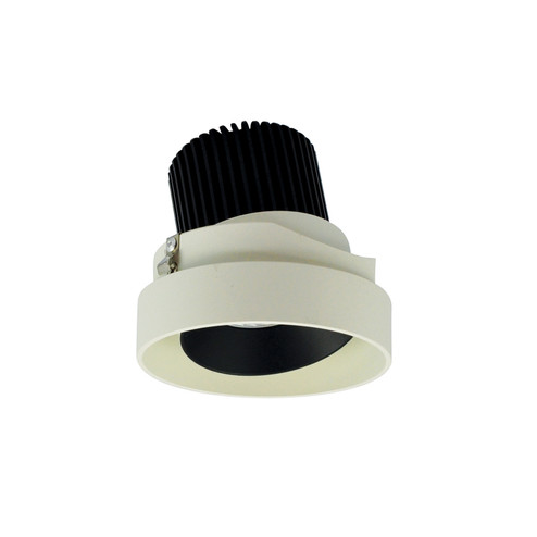 Rec Iolite 4'' Round Trimless Adj, in Black Adjustable / Warm White Reflector (167|NIO4RTLA50XBW10)