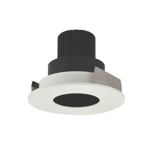 Rec Iolite 4'' Round Pinhole, in Black Pinhole / Matte Powder White Flange (167|NIO4RPH35XBMPW10)
