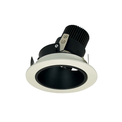 Rec Iolite LED Adjustable Deep Reflector in Black Reflector / White Flange (167|NIO4RD30QBW)