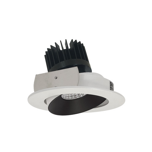 Rec Iolite Adjustable Trim in Black Reflector / Warm White Flange (167|NIO4RC50XBWHL)