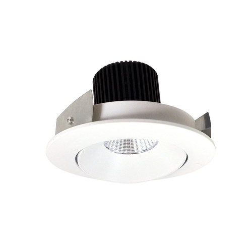Rec Iolite 4'' Adj. Round Cone Regressed in Matte Powder White / Matte Powder White (167|NIO4RC27XMPW10)