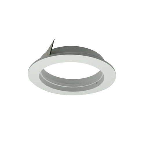 Rec Iolite Trimless to Flanged Converter Accessory in Matte Powder White (167|NIO4PRTFAMPW)