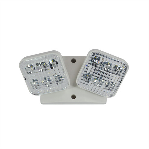 Emergency Double Head, 1W X 2LED Lamp in White (167|NE872LEDW)