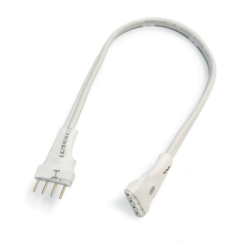 Standard Tape Accessory Linking Cable for Side-Lit Tape Light in White (167|NATL218W)
