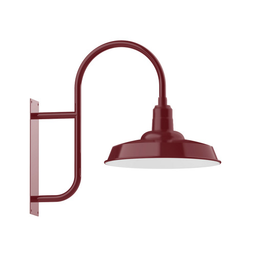Warehouse One Light Wall Mount in Barn Red (518|WMF18555)