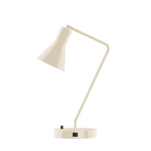Flare One Light Table Lamp in Cream (518|TLD43616)