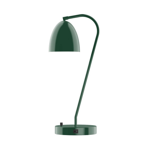 J-Series One Light Table Lamp in Forest Green (518|TLC41742)