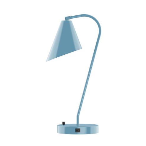 J-Series One Light Table Lamp in Light Blue (518|TLC41554)