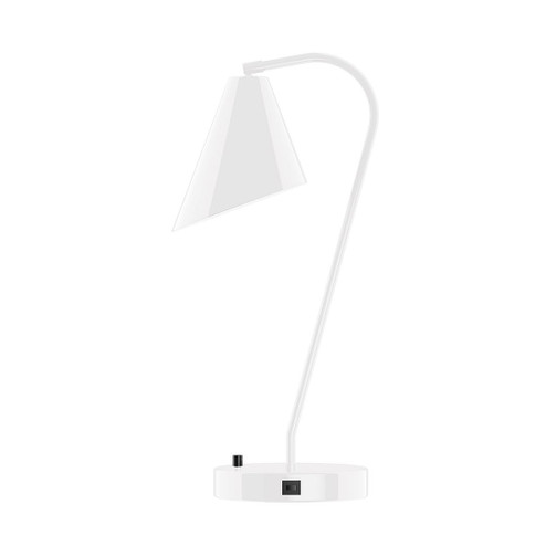 Jasmine One Light Table Lamp in White (518|TLC41544)
