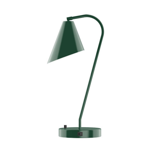 J-Series One Light Table Lamp in Forest Green (518|TLC41542)