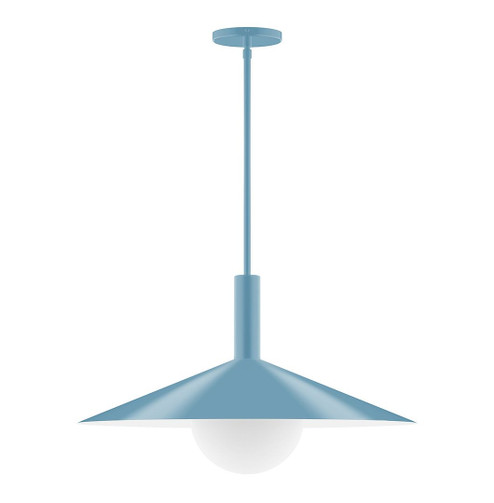 Zing One Light Pendant in Light Blue (518|STGX478G1554)