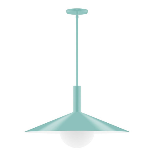 Zing One Light Pendant in Sea Green (518|STGX478G1548)