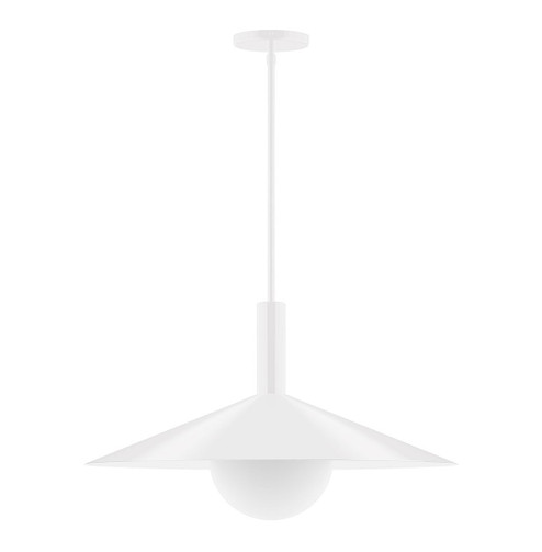 Zing One Light Pendant in White (518|STGX478G1544)