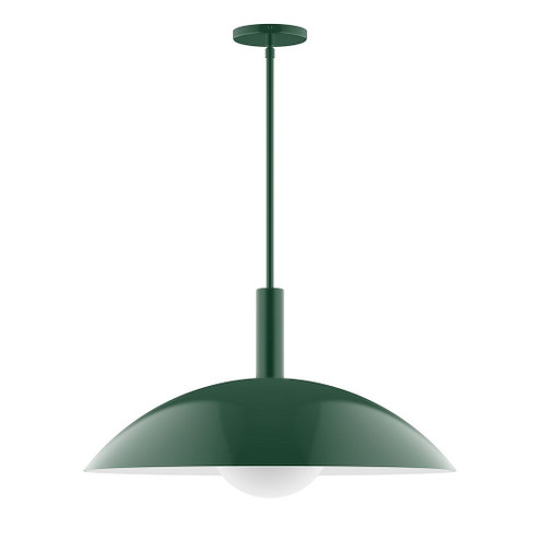 Glow One Light Pendant in Forest Green (518|STGX477G1542)