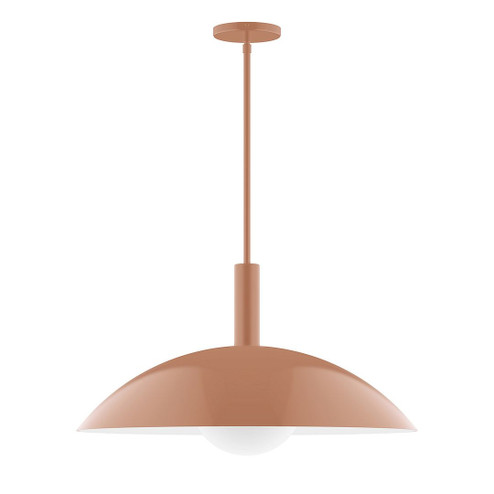 Glow One Light Pendant in Terracotta (518|STGX477G1519)