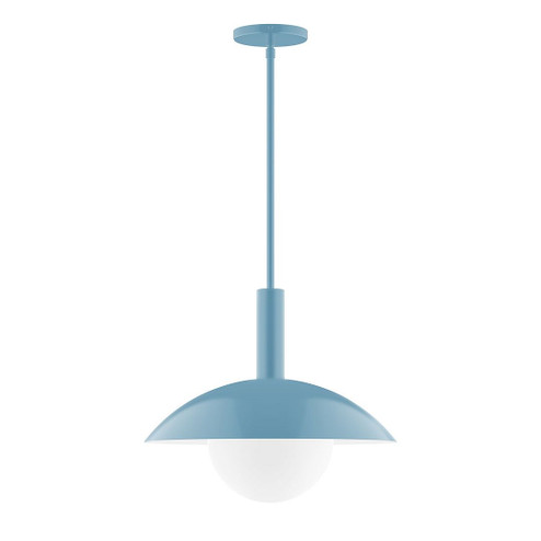 Glow One Light Pendant in Light Blue (518|STGX476G1554)