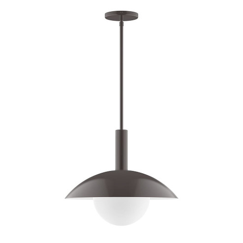 Glow One Light Pendant in Architectural Bronze (518|STGX476G1551)