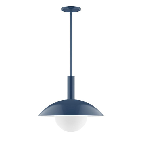 Glow One Light Pendant in Navy (518|STGX476G1550)