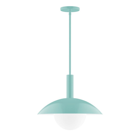 Glow One Light Pendant in Sea Green (518|STGX476G1548)
