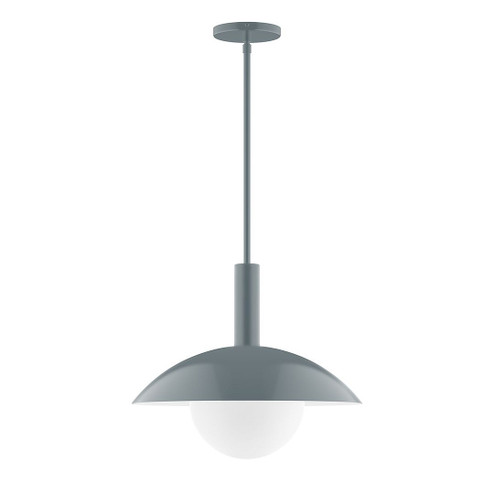 Glow One Light Pendant in Slate Gray (518|STGX476G1540)