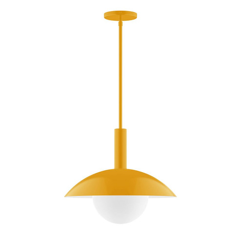 Glow One Light Pendant in Bright Yellow (518|STGX476G1521)