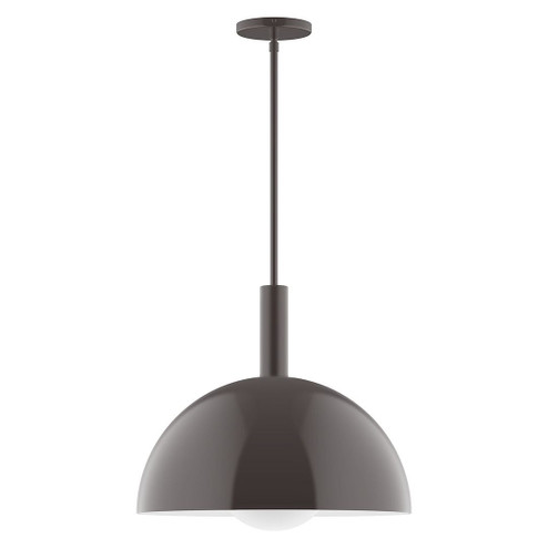 Ray One Light Pendant in Architectural Bronze (518|STGX472G1551)