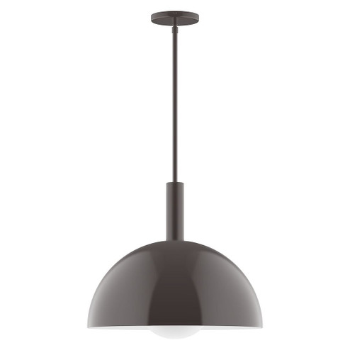 Stack One Light Pendant in Architectural Bronze (518|STGX472G1551)