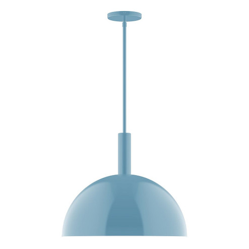 Ray One Light Pendant in Light Blue (518|STGX47254)