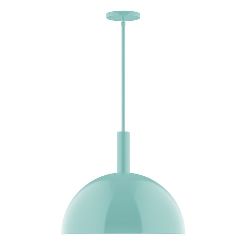 Ray One Light Pendant in Sea Green (518|STGX47248)