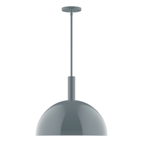 Ray One Light Pendant in Slate Gray (518|STGX47240)