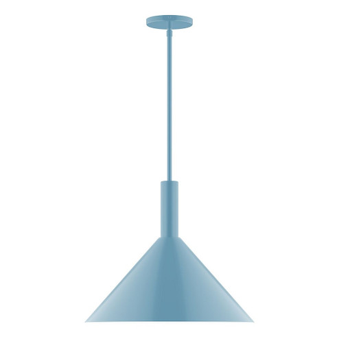 Chase One Light Pendant in Light Blue (518|STGX46754)