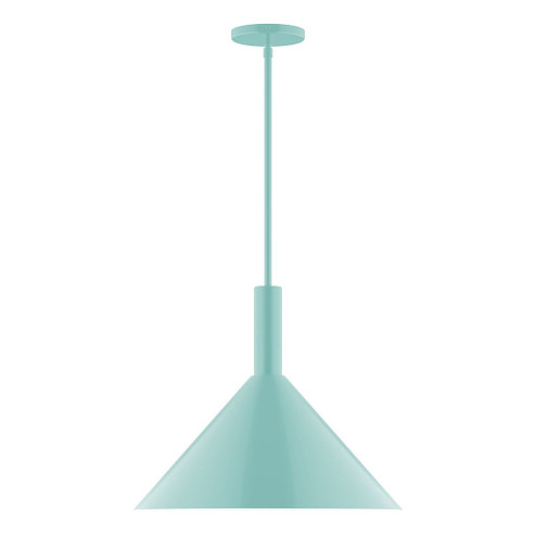 Chase One Light Pendant in Sea Green (518|STGX46748)