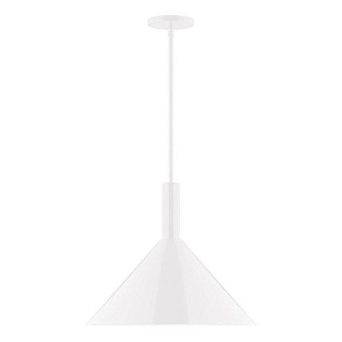 Chase One Light Pendant in White (518|STGX46744)