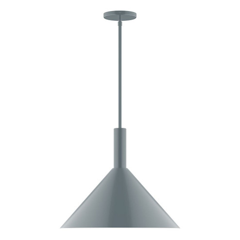 Chase One Light Pendant in Slate Gray (518|STGX46740)