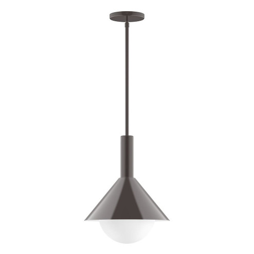Chase One Light Pendant in Architectural Bronze (518|STGX466G1551)