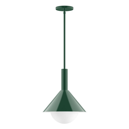 Chase One Light Pendant in Forest Green (518|STGX466G1542)