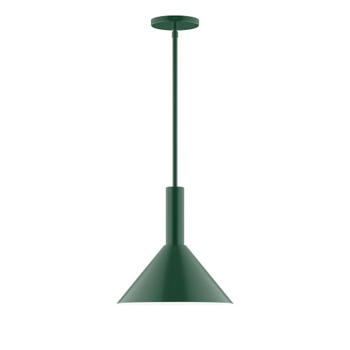 Chase One Light Pendant in Forest Green (518|STGX46642)