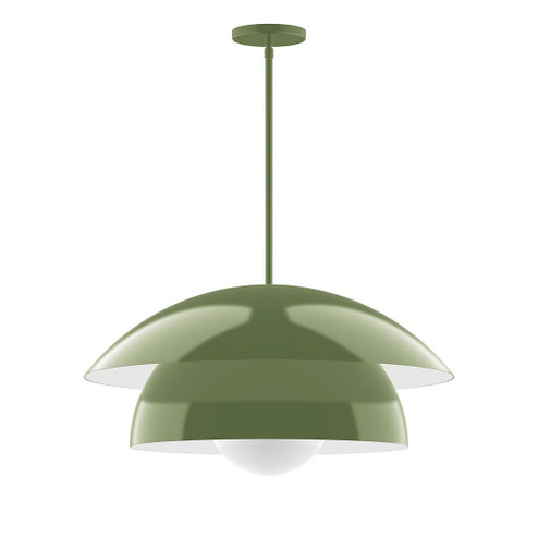 Nest One Light Pendant in Fern Green (518|STGX447G1522)