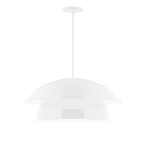 Nest One Light Pendant in White (518|STGX44744)