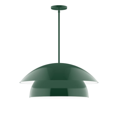 Nest One Light Pendant in Forest Green (518|STGX44742)