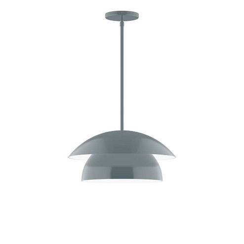 Nest One Light Pendant in Slate Gray (518|STGX44640)