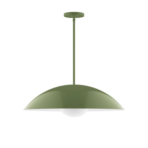 Plateau One Light Pendant in Fern Green (518|STG439G1522)